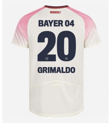 Bayer Leverkusen Alejandro Grimaldo #20 Udebanetrøje 2025-26 Kortærmet